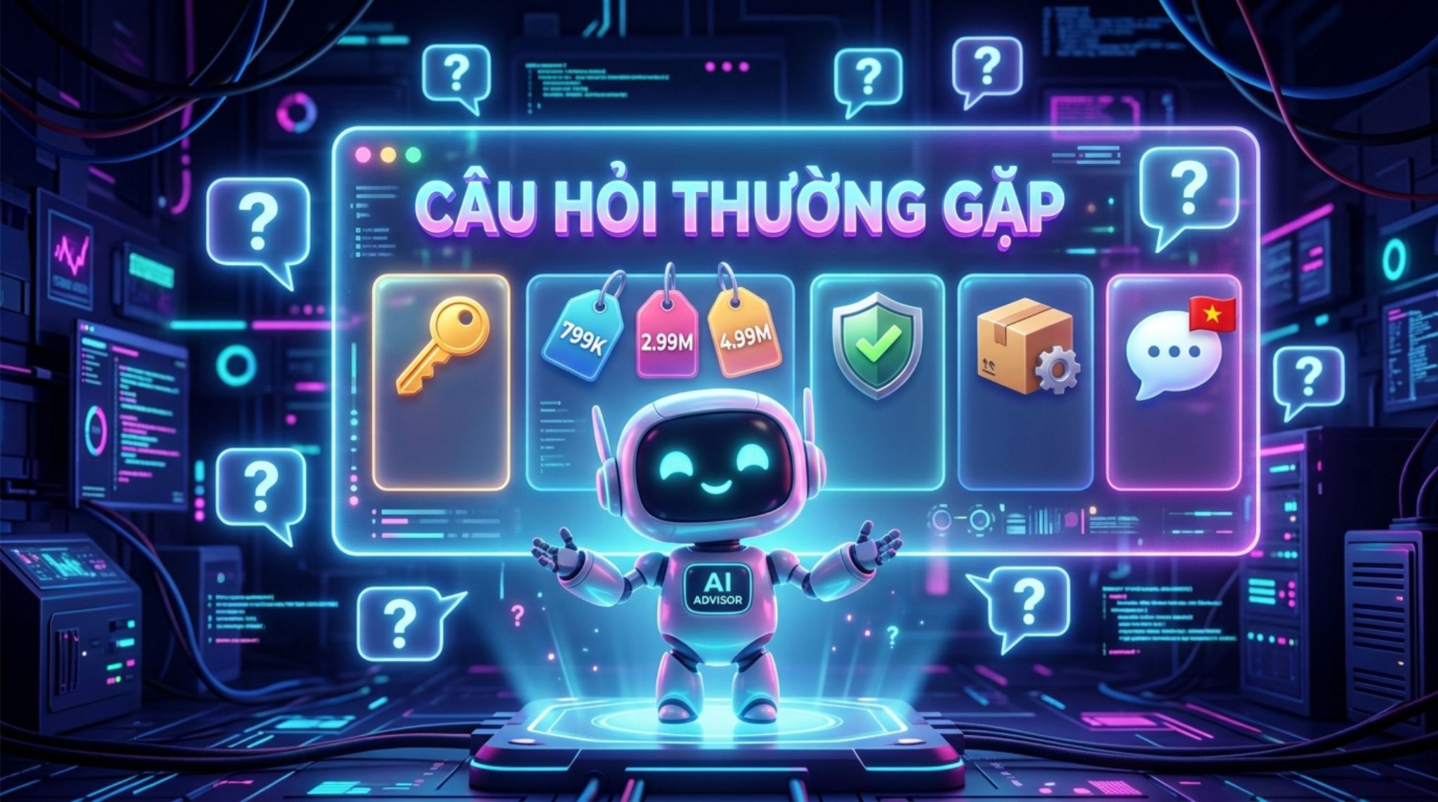 Câu hỏi thường gặp về Website All-In-One